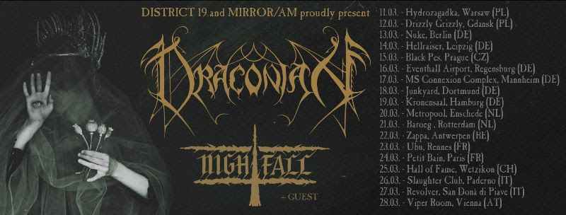Draconian Nightfall Tournee