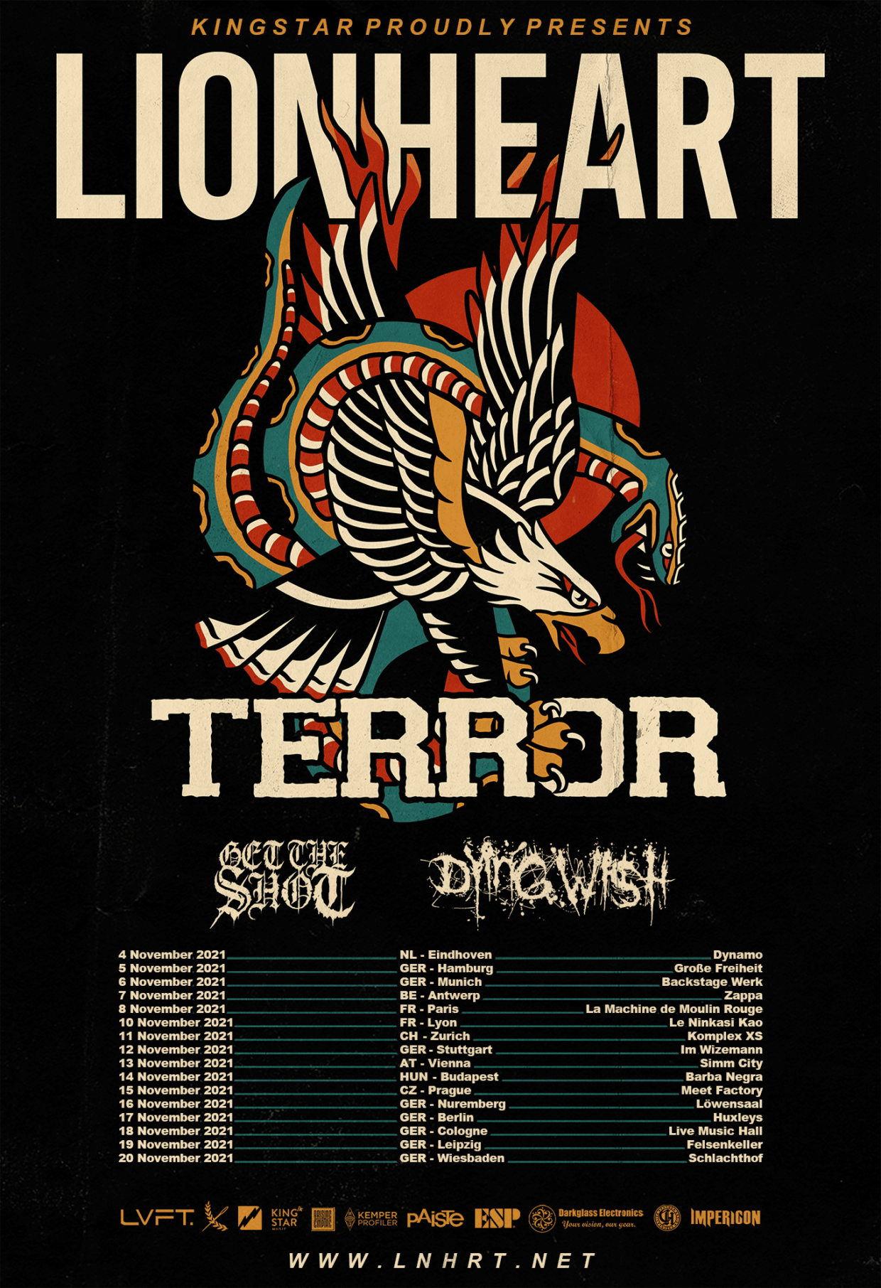 Lionheart Terror tour