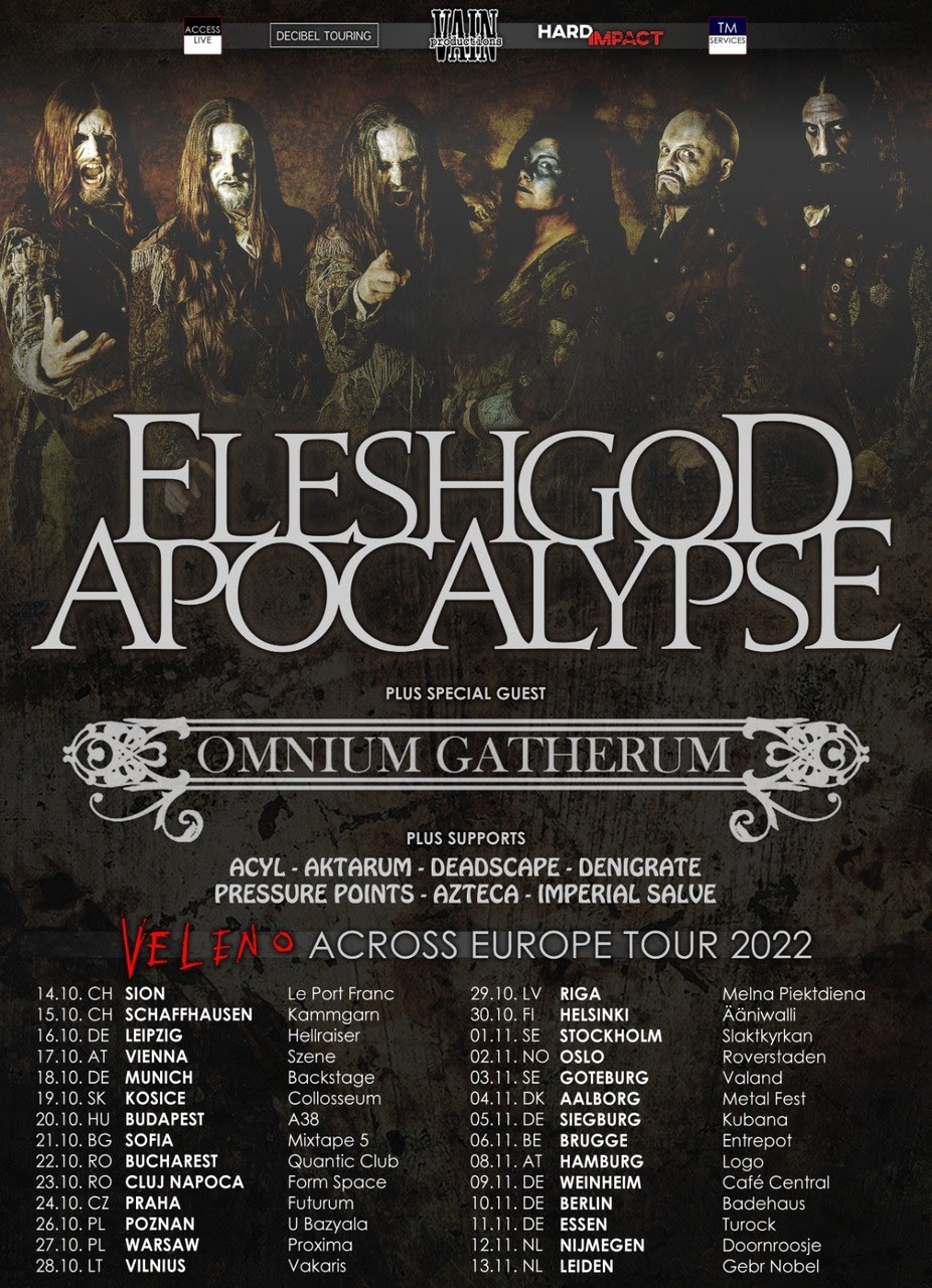 Fleshgod Apocalypse tour