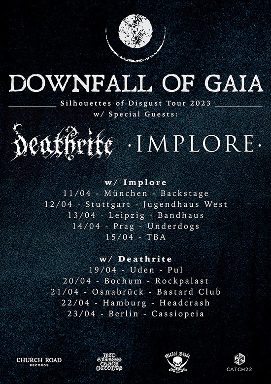 Downfall of Gaia tour