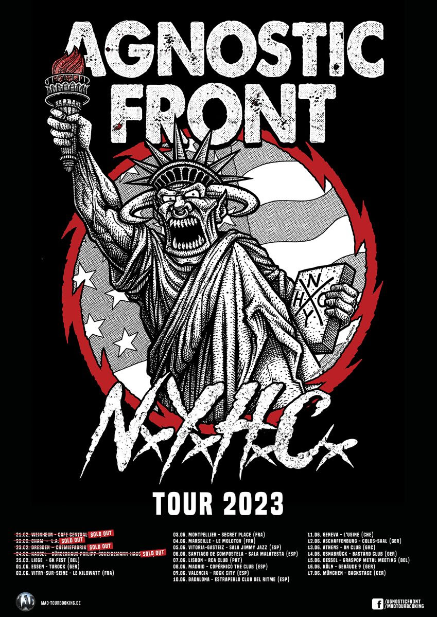 agnostic front tour 2024