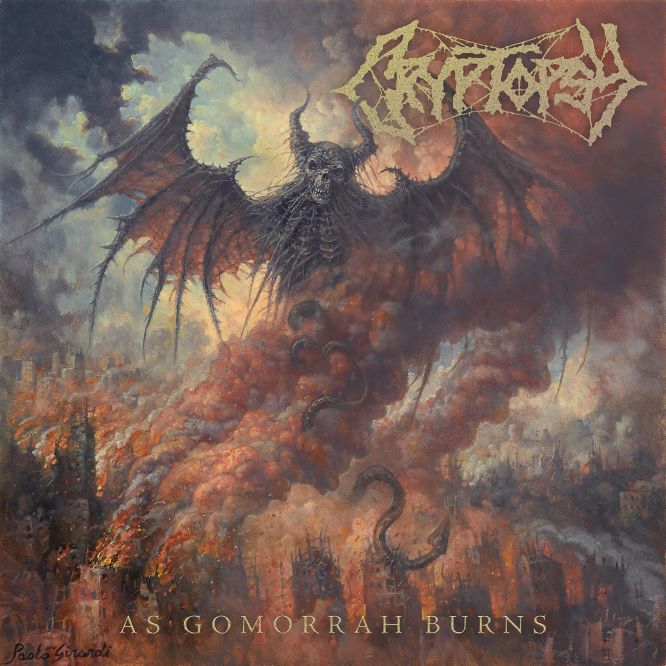 Cryptopsy - As Gomorrah Burns - Artwork