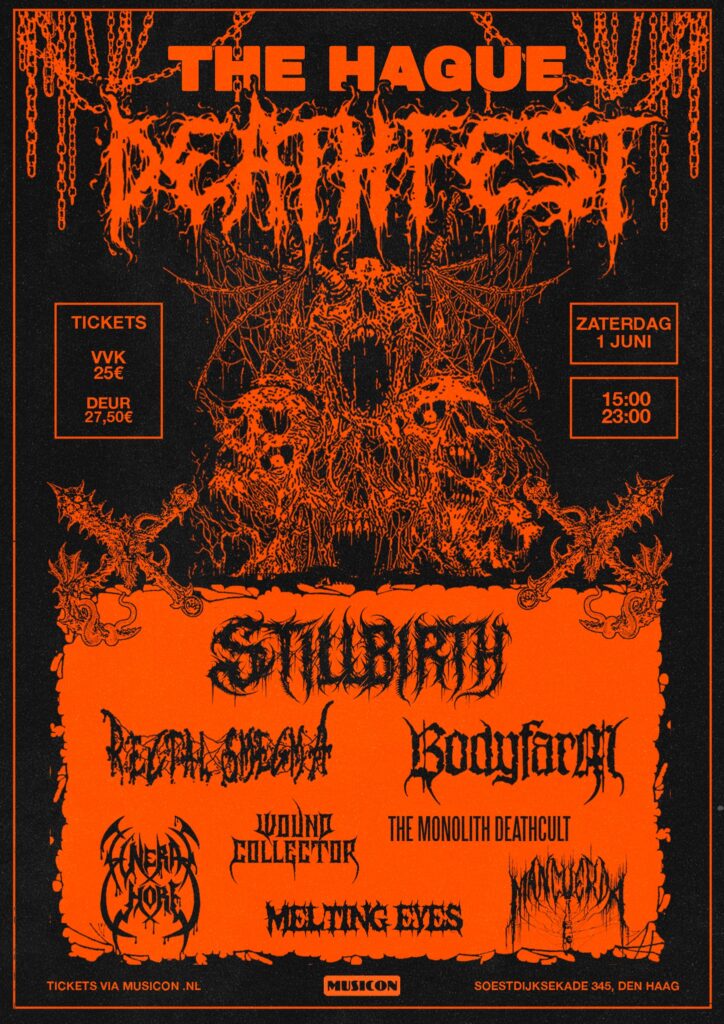 the haguwe deathfest poster