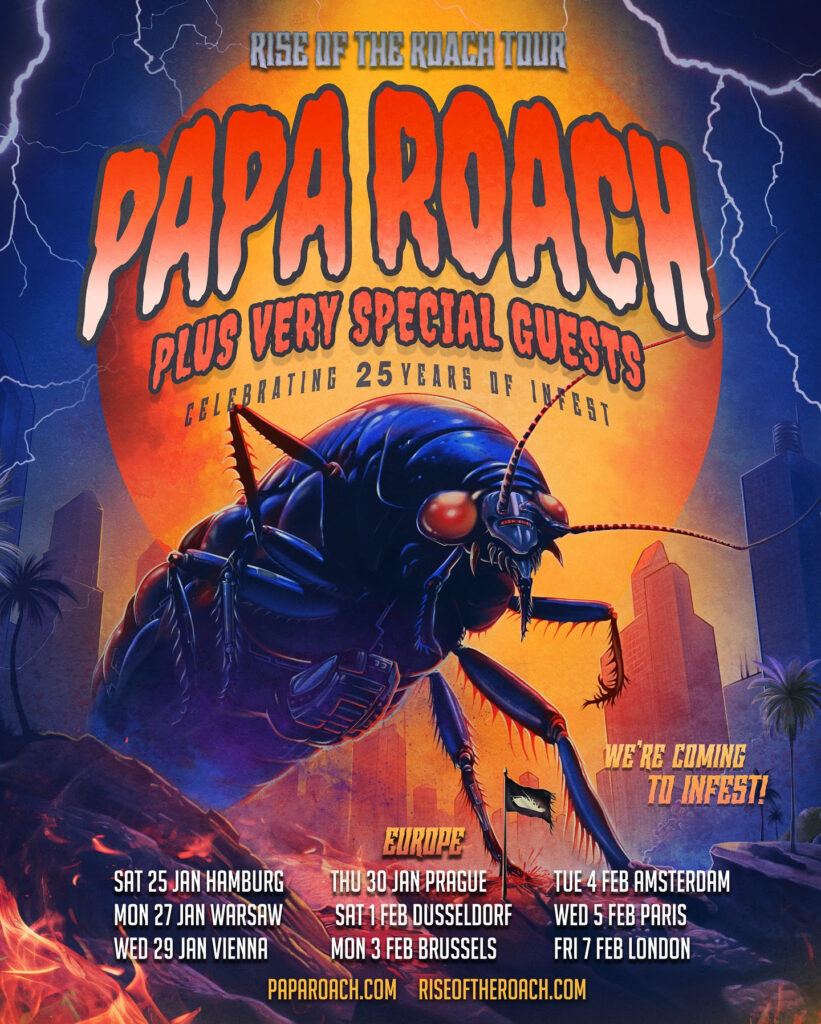 Papa Roach Infest Tour