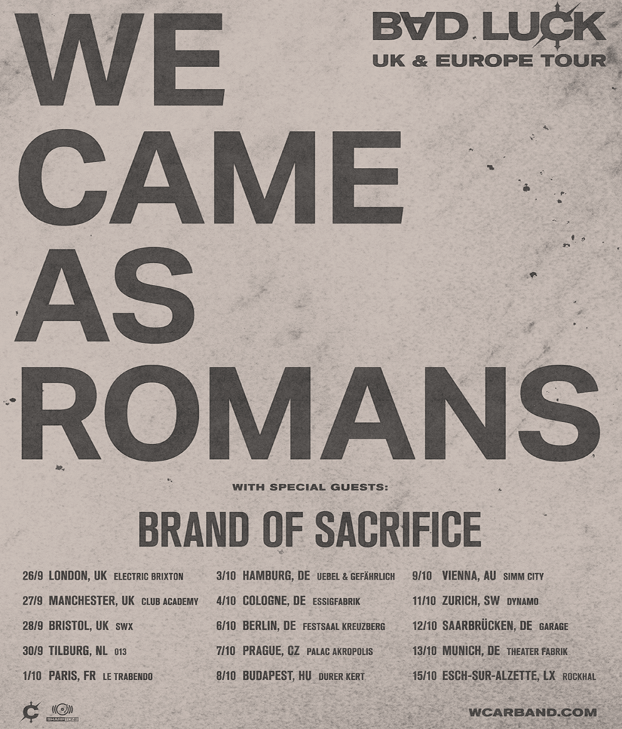 We Came As Romans tour 2025